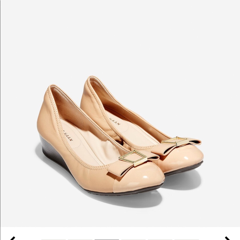 NWB Cole Haan Emory Bow Wedges